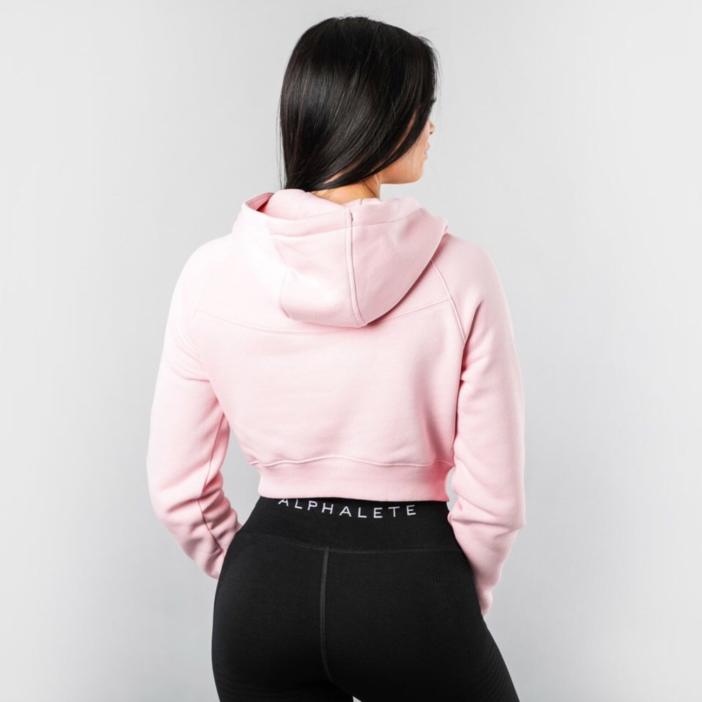 (Rare) Alphalete crop hoodie - Picture 2 of 8